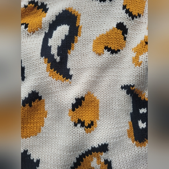 Insight Leopard Print Oversized Cardigan, VGUC, Size 4 (FITS BIG) - Picture 7 of 8